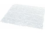 Tappeto Doccia River 54 X 54 Cm, Antiscivolo, Pvc, Trasparente
