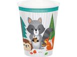 Haza Witbaard Wild One Bekers Animali Della Foresta, 8...