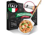 Pizza Divertimento [L'originale] - Buccia Per Pizza - Buccia Per Pizza In Alluminio Inossidabile [83 Cm] - Filo Robusto - Buccia Per Pizza Con Bordi Arrotondati - Incl. Ricettario Elettronico