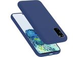Cadorabo Custodia Protettiva Per Samsung Galaxy S20 Fe In Blu Custodia Del Telefono Cellulare Custodia Cover Tpu Etui