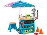 Step2 Stop & Go Market Negozio Di Giocattoli Per Bambini Incl Accessori | Negozio Di Giocattoli / Bancarella Di Mercato Con Pompa Di Benzina | Con Registratore Di Cassa E Soldi Giocattolo