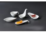 Ritzenhoff & Breker Ciotola Per Immersione Gusto Cucchiaio, Porcellana Bianca, Lavabile In Lavastoviglie, - 6 Pezzi (32529)