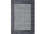160X230 Cm Tappeto Life Shaggy 1503 Grigio