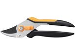Fiskars Solid P331 Forbici Da Potatura Bypass Nero, Arancione