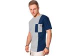 Ombre Clothing Maglietta Da Uomo A Maniche Corte Klarn Navy M