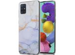 Cadorabo Custodia Protettiva Per Samsung Galaxy A51 4G / M40S In Tpu Bianco Custodia Per Cellulare Custodia Cover