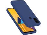 Cadorabo Custodia Protettiva Per Samsung Galaxy M21 / M30S Custodia In Blu Telefono Cellulare Custodia Cover Tpu Etui
