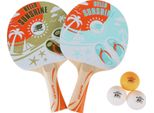 Set Da Ping Pong Sunflex Lifestyle | 2 Racchette Da Ping Pong + 3 Palline Da Ping Pong