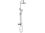 Aqualine Factor - Set Doccia Con Miscelatore, Attacco Doccia Inferiore, Cromo FC960