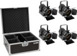 Eurolite Set 4X Akku THA-20PC Trc Teatro-Spot Bw + Custodia