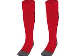 Jako Calzino Unisex Roma, Colore: Rosso/Nero, Taglia:(43-46)