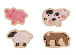 Bigjigs Toys Easy Puzzle Animali Della Fattoria