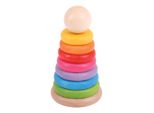 Piramide Di Legno - Arcobaleno