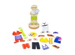 Bigjigs Toys Puzzle Magnetico Di Vestizione Attività Sportive