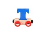 Bigjigs Rail Wagon Binario Ferroviario In Legno - Lettera T