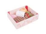 Bigjigs Toys Salsicce Di Legno In Scatola