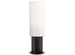 Casa Padrino Lampada Da Tavolo Bronzo / Alabastro Ø 14 X H. 47 Cm - Lampada Da Tavolo Moderna Con Paralume Rotondo In Alabastro - Illuminazione