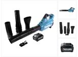 Makita Ub 001 GM1 Soffiatore A Batteria Soffiatore Per Foglie 40 V Max. Brushless + 1X Batteria 4,0 Ah - Senza Caricabatterie