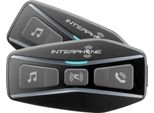 Sistema Di Comunicazione Bluetooth Interphone U-Com 4 In Confezione Doppia