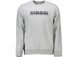 Napapijri Felpa Uomo Tessile Grigio SF8628 - Taglia: 2XL