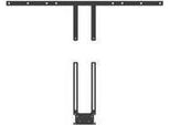 Hagor Poly Display Adapter - Kit Di Montaggio (Adattatore Di Montaggio) - Per Telecamera Per Videoconferenze - Nero - Dimensioni Schermo: 191-218 Cm (75"-86"") - Interfaccia Di Montaggio: Fino A 800 Mm - Sopra Lo Schermo, Sotto Lo Schermo - Per Poly Studio, Poly Studio X50"