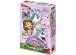 Dino Puzzle Con Pietre Preziose Sofia La Prima E L'unicorno 200 Pezzi