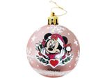 Arditex WD14012 Confezione Da 10 Palline Albero Di Natale Diametro 6Cm. Disney-Minnie.
