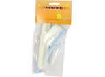 Spazzola Per Bambini In Plastica+Pettine In Nylon Blu 1 Pz
