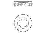 Mahle 007 Pi 00170 000 Pistone Per Fiat Ducato Furgone (250, 290) Ducato Bus (250, 290) Ducato Pianale / Telaio (250, 290) Ducato Furgone