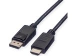 Roline Green Cavo Displayport Dp - Hdtv, St/St, Nero, 3 M