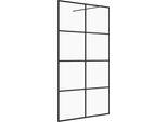 Vidaxl Schermo Doccia Per Cabina Doccia Con Vetro Trasparente Esg 90X195 Cm