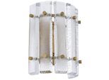 Casa Padrino Lampada Da Parete In Ottone Anticato 22 X 13 X H. 26 Cm - Lampada Da Parete Per Soggiorno - Lampada Da Parete Per Hotel - Collezione Luxury