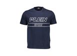 Plein Sport T-Shirt Da Uomo In Tessuto Blu SF9561 - Taglia: 2XL