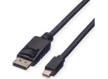 Roline Green Cavo Displayport, Dp St - Mini Dp St, Tpe, Nero, 1 M