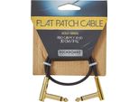 Rockboard Cavo Patch Piatto Oro 30 Cm Curvabile - Cavo Patch Curvabile