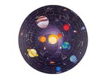 Bigjigs Toys Puzzle Rotondo Da Pavimento Sistema Solare 50 Pezzi