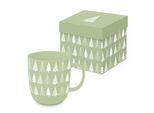Ppd Pure Mood Tazza Verde Opaca, In Confezione Regalo, Tazza, Tazza Da Tè, Tazza Da Caffè, 400 Ml, 604485