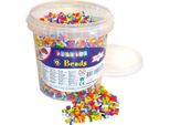 Playbox Perline Stirate In Un Secchiello - A Righe 5000 Pezzi