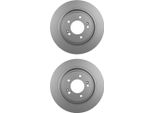 2X Hella 8DD 355 134-291 Disco Freno Asse Posteriore