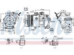 Kompresor Klimatyzacji Ford Transit (13-), Ford Transit/Tourneo Custom (12-)