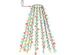 Vidaxl Rete Luminosa Per Albero Di Natale Con 150 Led Multicolore 150 Cm