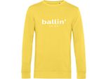 Ballin Est. 2013 Maglione Basic Giallo - Grande Xxl