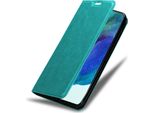 Cadorabo Custodia Per Samsung Galaxy S22 Custodia Protettiva In Turchese Custodia Per Cellulare Cover Chiusura Magnetica