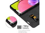 Cadorabo Custodia Per Samsung Galaxy A03S Cover Protettiva In Marrone Custodia Per Cellulare Cover Chiusura Magnetica