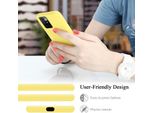 Cadorabo Custodia Protettiva Per Xiaomi Redmi 10 / Redmi Note 11 4G Custodia In Giallo Telefono Cellulare Case Cover Tpu Custodia