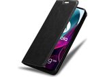 Cadorabo Custodia Per Motorola Moto G200 5G Cover Protettiva In Nero Custodia Per Cellulare Cover Chiusura Magnetica