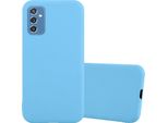 Cadorabo Custodia Per Samsung Galaxy M52 5G Custodia Protettiva In Blu Custodia Del Telefono Cellulare Tpu Silicone Custodia Cover