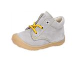 Ricosta Cory 5012001034 Scarpe Da Passeggio Per Bambini, Pelle, Grafite, Scarpe Basse, Larghe - Scarpe Da Passeggio Per Bambini Numero 18 - 26, Grigio, Pelle (Barbados)