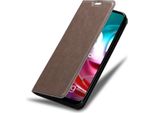 Cadorabo Cover Per Motorola Moto G10 / G30 Cover Protettiva In Marrone Custodia Per Cellulare Cover Chiusura Magnetica