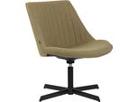 Clp Lounger Granby In Tessuto Con Struttura E Schienale In Metallo, Verde